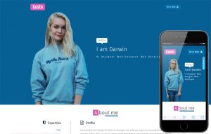 طراحی سایت شخصی